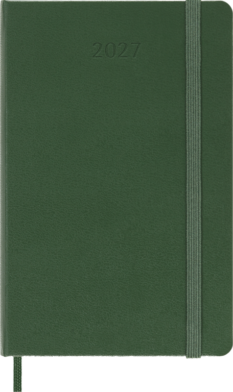 DI 2027 12-Month Daily Pocket Softcover Notebook: Myrtle Green