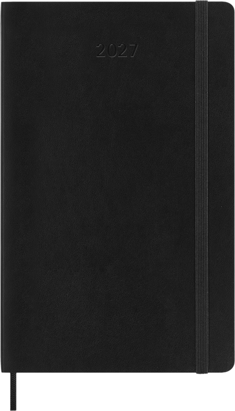 DI 2027 12-Month Weekly Large Softcover Notebook: Black