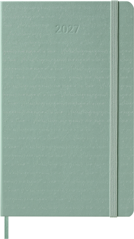 DI 2027 12-Month Weekly Large Hardcover Notebook: Sage Green