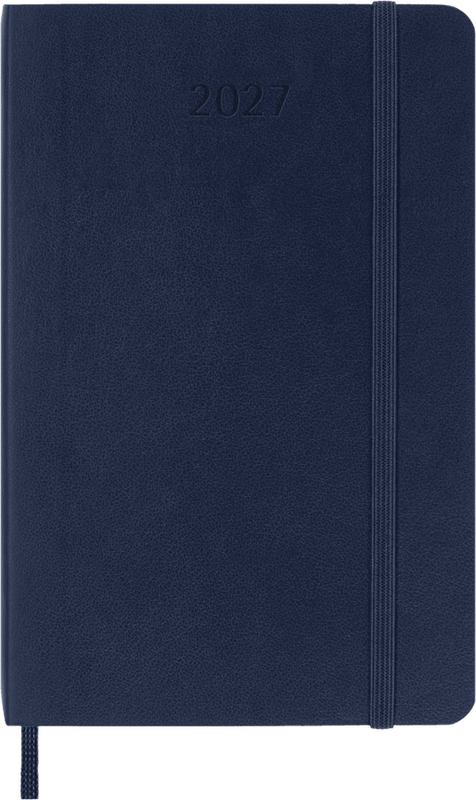 DI 2027 12-Month Weekly Pocket Softcover Notebook: Sapphire Blue