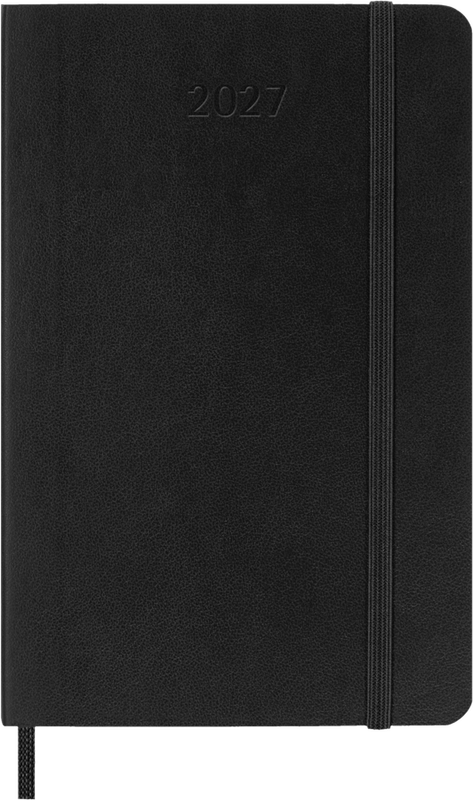 DI 2027 12-Month Weekly Pocket Softcover Notebook: Black