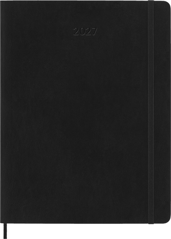 DI 2027 12-Month Weekly XL Softcover Notebook: Black