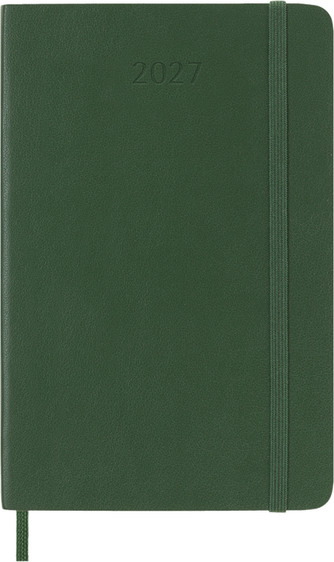 DI 2027 12-Month Weekly Pocket Softcover Notebook: Myrtle Green