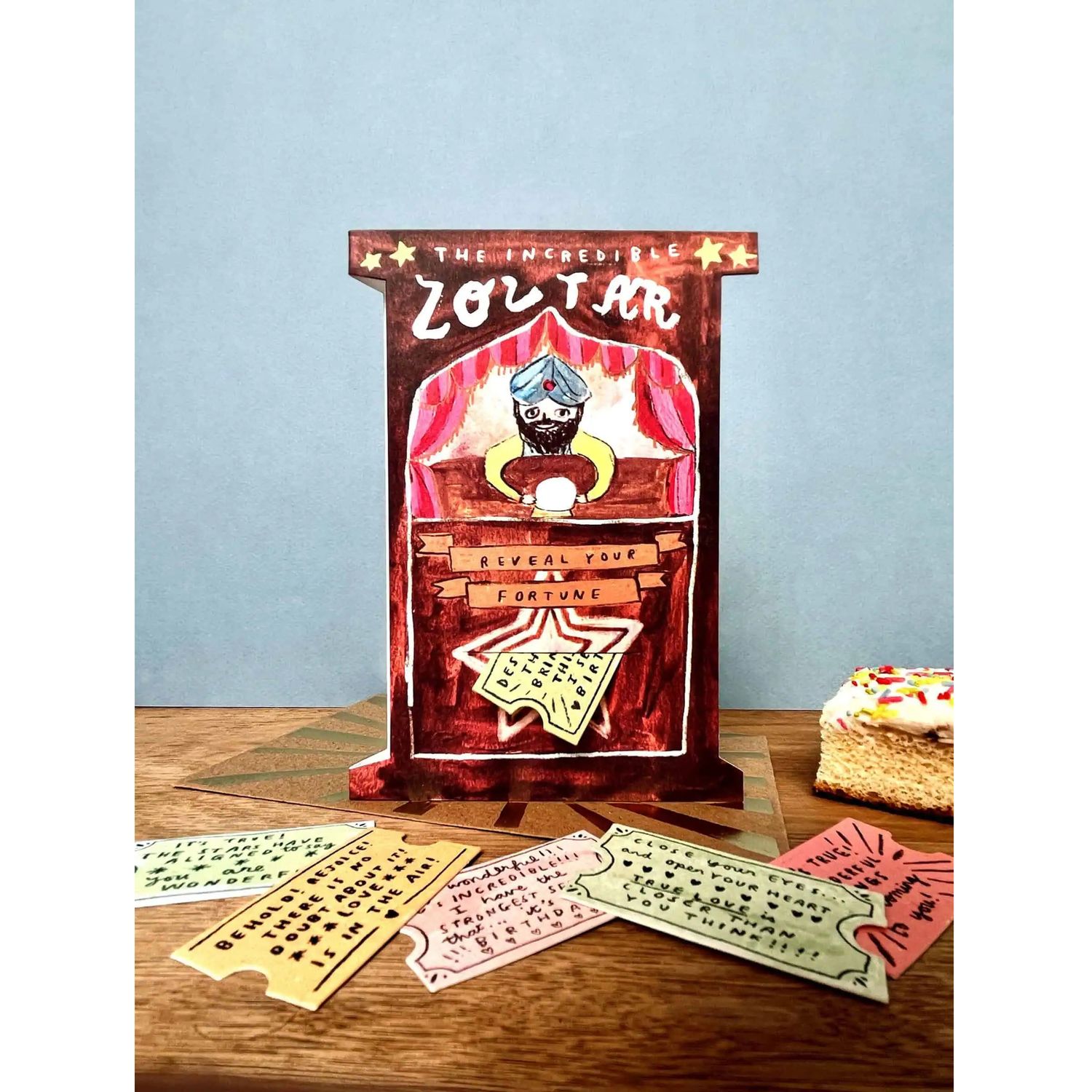 GC The Incredible Zoltar Greeting Card