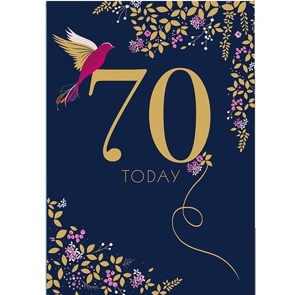 GCA 70 Today Hummingbirds Black