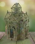 GC The Tropical House 3D Pop Up Greetings Card