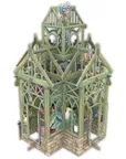 GC The Tropical House 3D Pop Up Greetings Card
