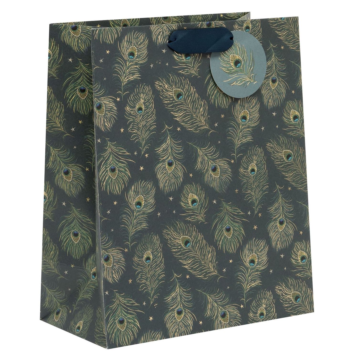 GB	Peacock Quill Large Gift Bag