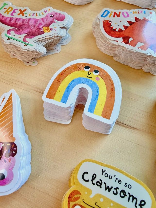 SK Rainbow Vinyl Sticker