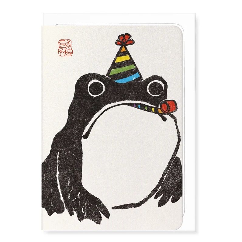 GC Party Ezen Frog Greeting Card