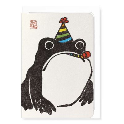 GC Party Ezen Frog Greeting Card