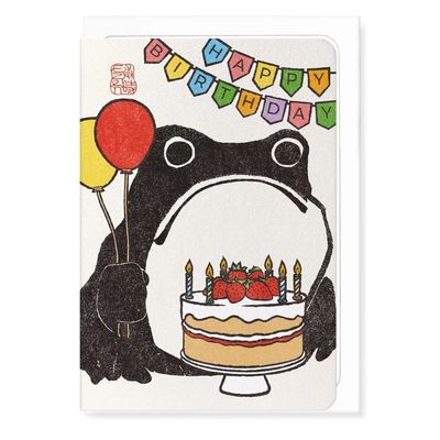 GC Birthday Ezen Frog: Greeting Card