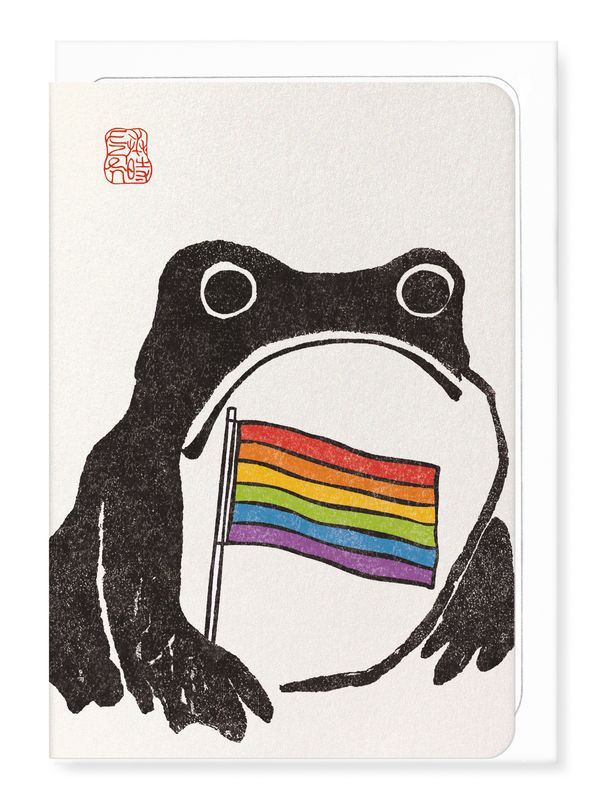 GC LGBTQ+ Ezen Frog Greeting Card