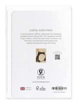 GC LGBTQ+ Ezen Frog Greeting Card