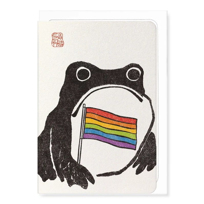 GC LGBTQ+ Ezen Frog Greeting Card