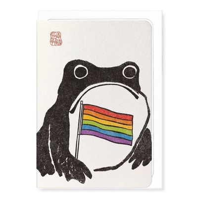 GC LGBTQ+ Ezen Frog Greeting Card
