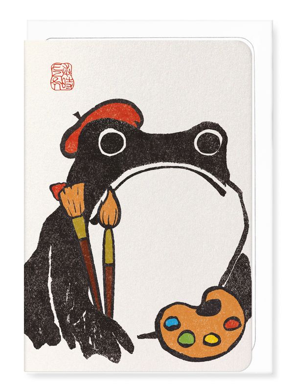 GC Artist Ezen Frog Greeting Card