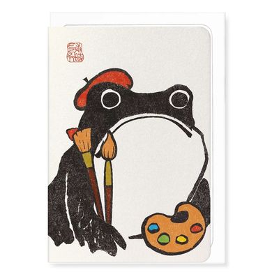 GC Artist Ezen Frog Greeting Card