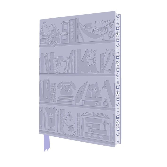 NB Moomin Bookshelves Artisan Art Notebook  (Lined)