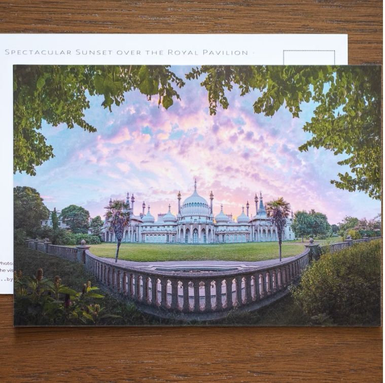 PC Spectacular Sunset over the Royal Pavilion