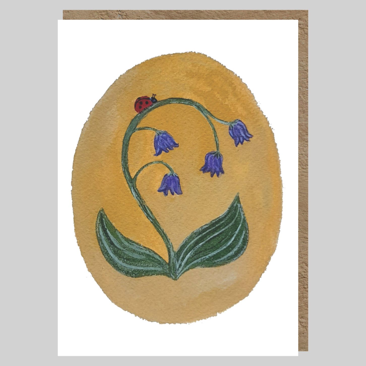 Bluebells Greeting Card | Just to say | Spring flowers