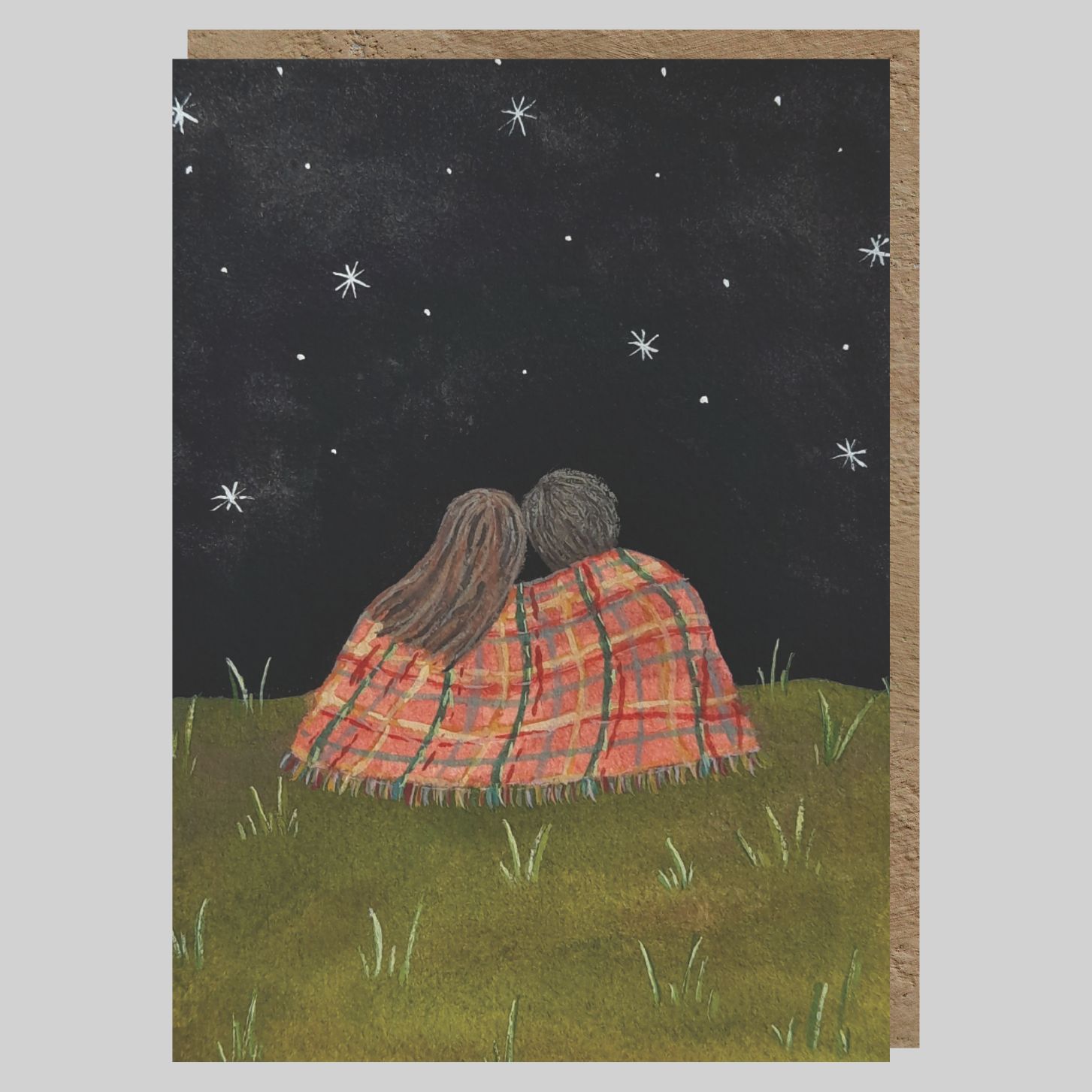 Cold Starlight greeting card | Love | valentines | wedding