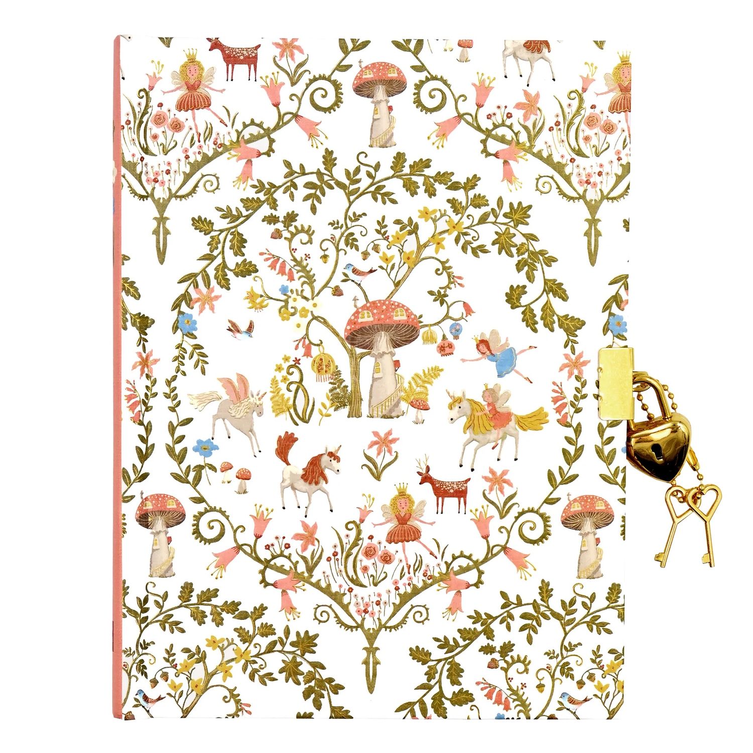 NB Enchanted Forest Locking Journal