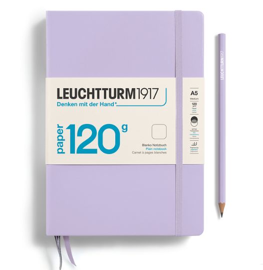 NB Leuchtturm Edition 120G A5, Cover: Lilac, PAPER: Plain