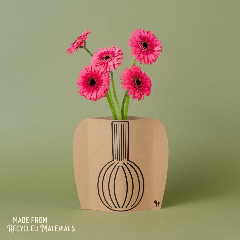 ST The Cardboards Vase Sleeve