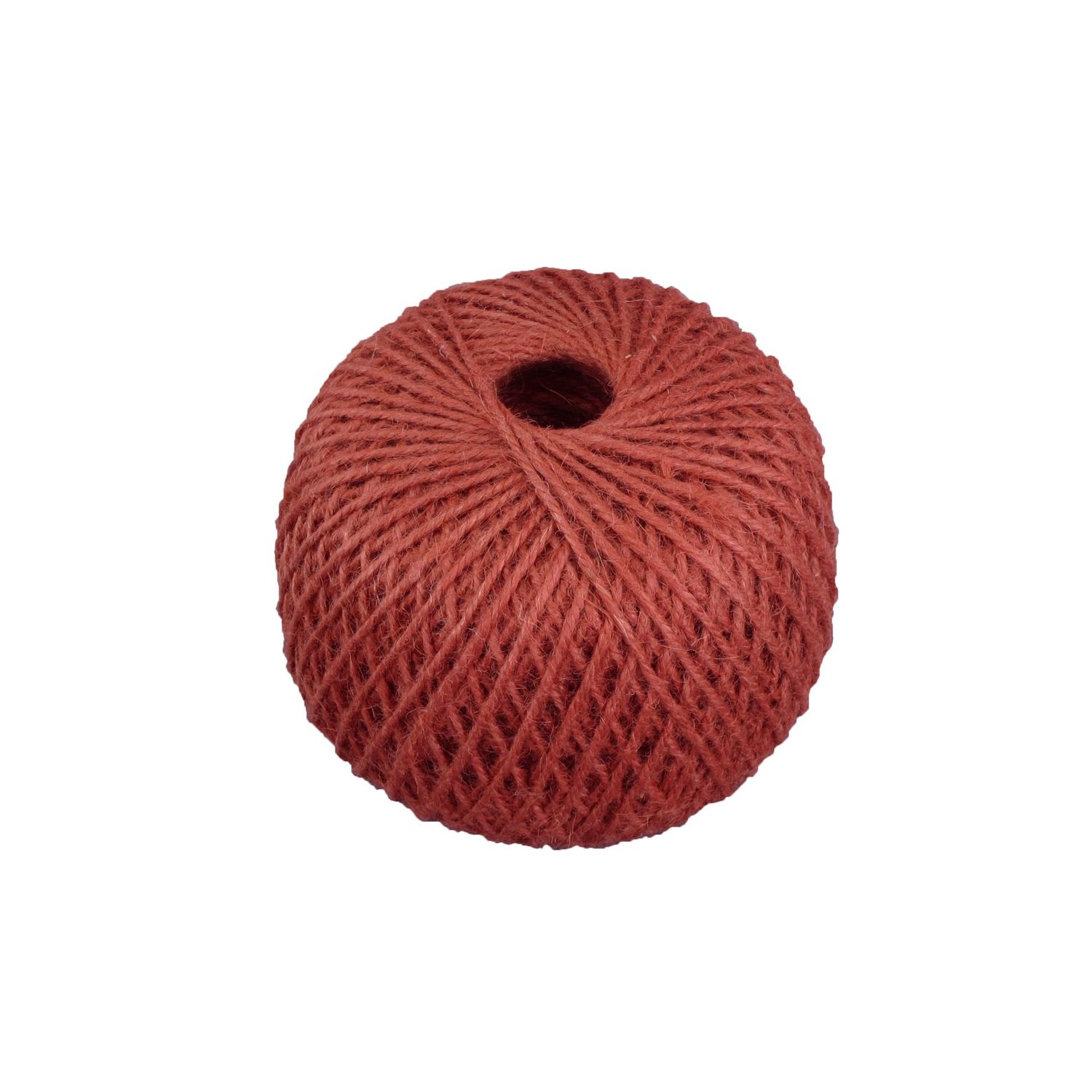 ST Jute Twine Ball 140m, COLOUR: Red