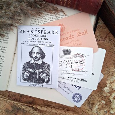 BA Shakespeare Bookmark Collection
