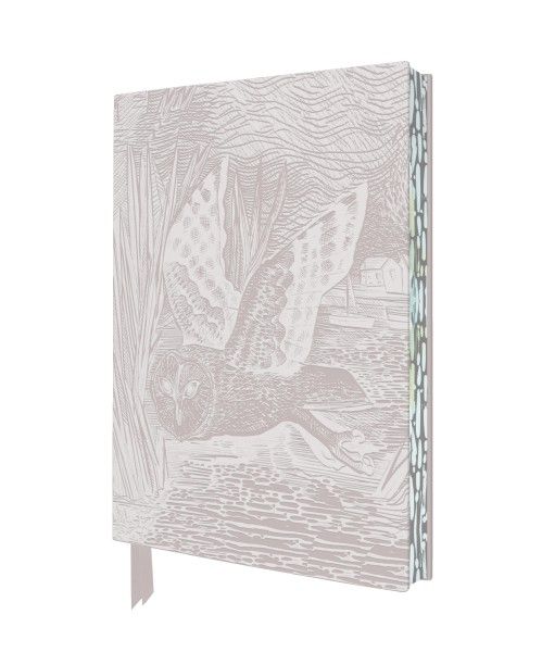 NB Angela Harding: Marsh Owl Artisan Art Notebook (Lined)
