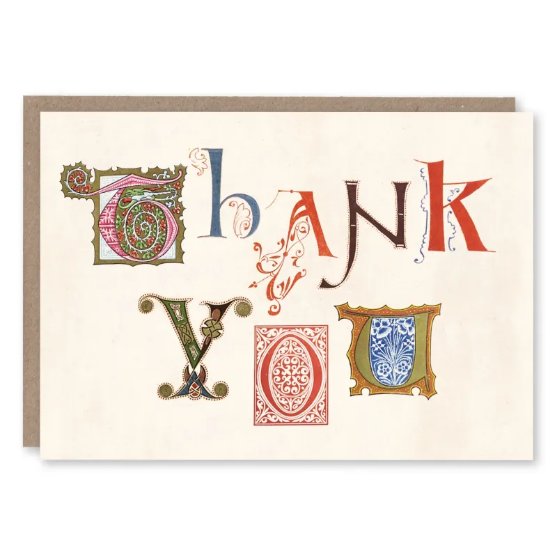 GC Medieval Thank You Greeting Card