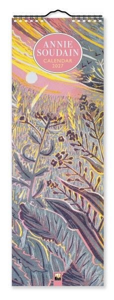 CA 2027 Annie Soudain Slim Calendar 2027 (Art Calendar)