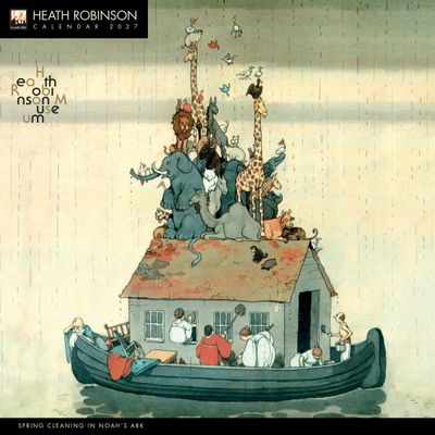 CA 2027 Heath Robinson Wall Calendar 2027 (Art Calendar)