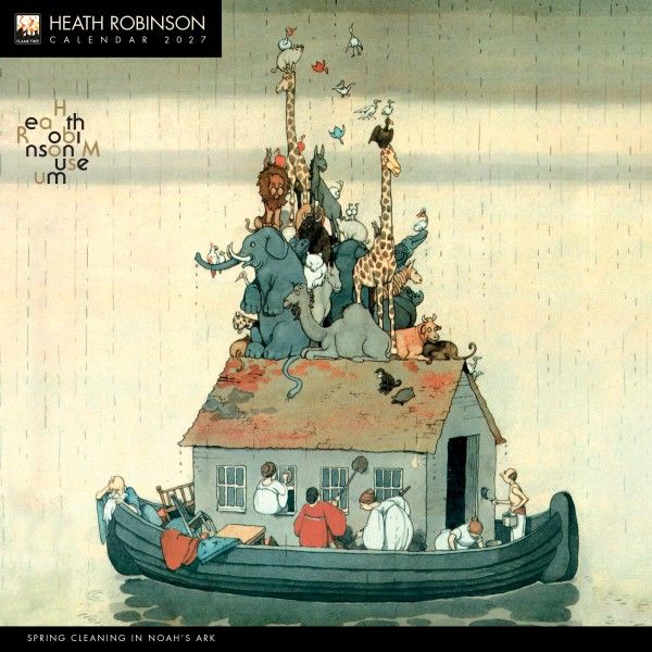 CA 2027 Heath Robinson Wall Calendar 2027 (Art Calendar)
