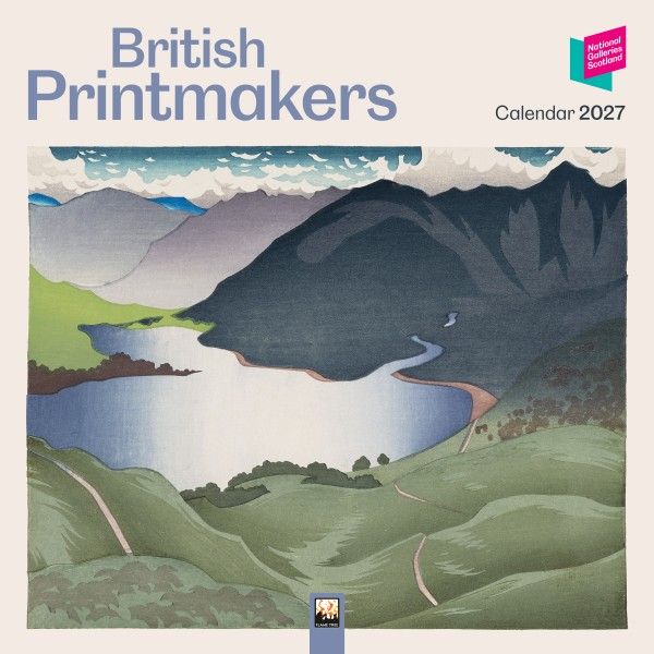 CA 2027 National Galleries Scotland: British Printmakers Wall Calendar 2027 (Art Calendar)