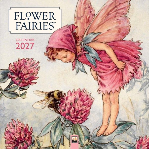 CA 2027 Flower Fairies Wall Calendar 2027 (Art Calendar)
