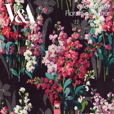 CA 2027 V&A: Floral Splendour Wall Calendar 2027 (Art Calendar)