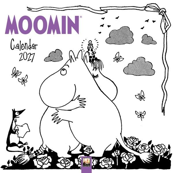 CA 2027 Moomin Mini Wall Calendar 2027 (Art Calendar)