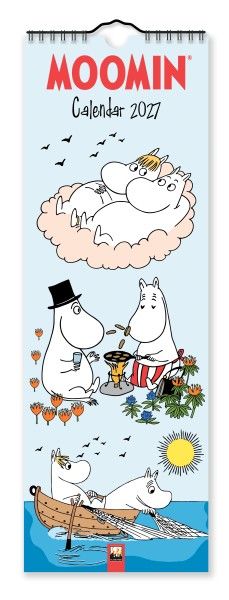 CA 2027 Moomin Slim Calendar 2027 (Art Calendar)