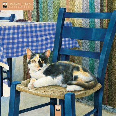 CA 2027 Ivory Cats by Lesley Anne Ivory Wall Calendar 2027 (Art Calendar)