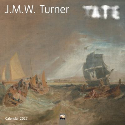 CA 2027 Tate: J.M.W. Turner Wall Calendar 2027 (Art Calendar)