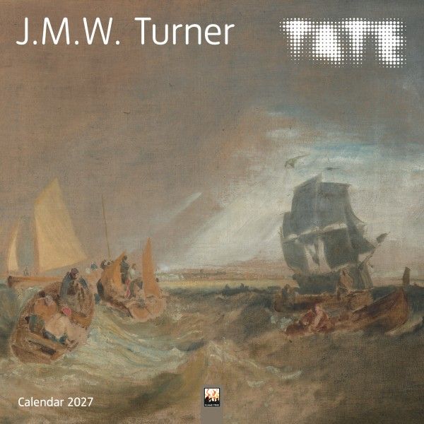 CA 2027 Tate: J.M.W. Turner Wall Calendar 2027 (Art Calendar)