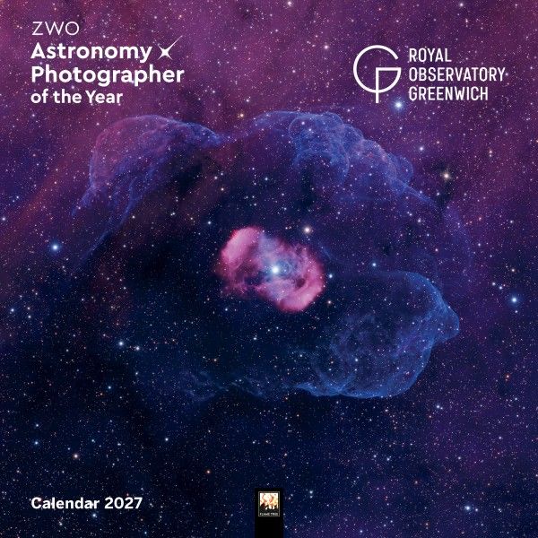 CA 2027 Royal Observatory Greenwich: ZWO Astronomy Photographer of the Year Wall Calendar 2027 (Art Calendar)