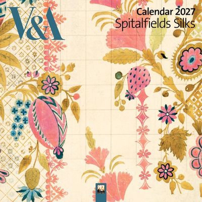 CA 2027 V&A: Spitalfields Silks Wall Calendar 2027 (Art Calendar)