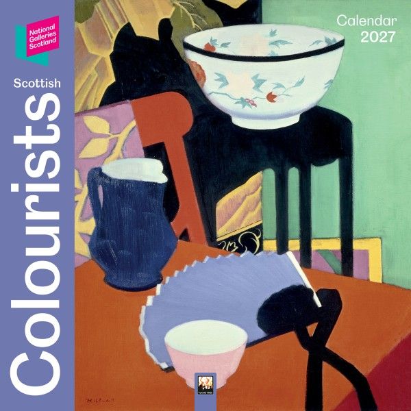 CA 2027 National Galleries Scotland: Scottish Colourists Wall Calendar 2027 (Art Calendar)