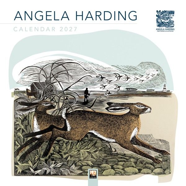 CA 2027 Angela Harding Wall Calendar 2027 (Art Calendar)