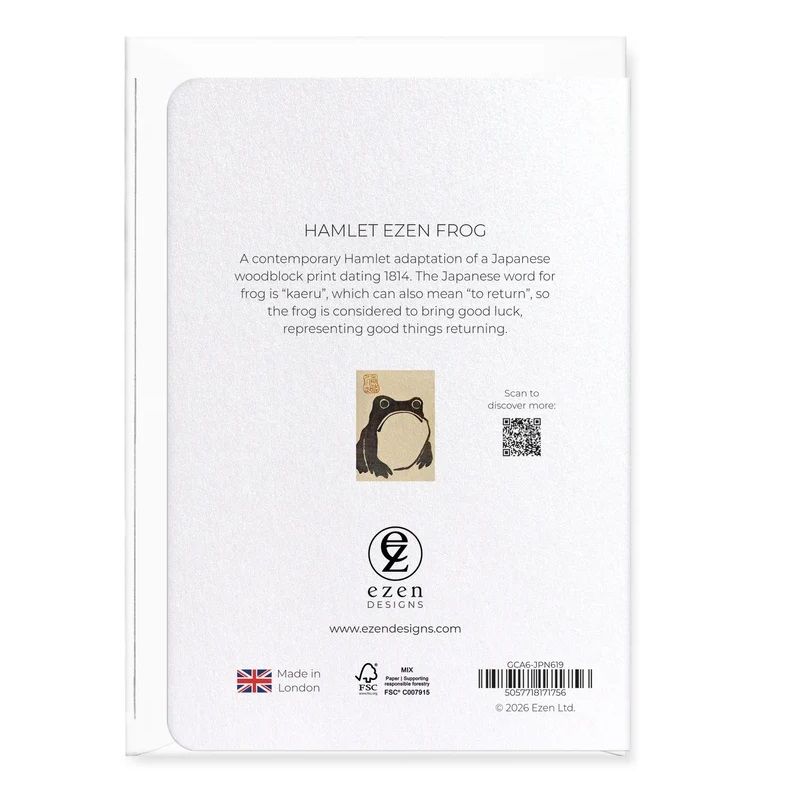 GC Hamlet Ezen Frog Greeting Card