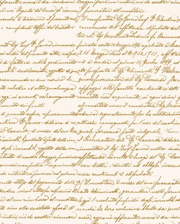 GW 'Scrittura Oro' Patterned Paper